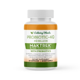 Probiotic, 40 Miliarde CFU, Bi-Pass Sistem de livrare pentru eficacitate maximă, Perioada de valabilitate stabil, 60 Capsule vegetale