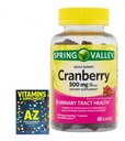 Aventură Acasă Primăvară Valea Adult Gummy Cranberry Supliment alimentar, 500 mg, 60 Conte + Ghid mai bun Vitamine Suplimente