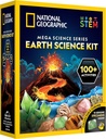 National Geographic STEM Science Kit - 15+ Experimente, Crystal Growing, Kit Volcano, Kits & Dig pentru copii - Exclusiv