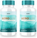 (2 ambalaj) Capsule AeroSlim - AeroSlim Supliment alimentar pentru sănătate avansată în greutate, puterea maximă pastilele toate-naturale pentru direcționarea burtă grăsime, greutate de management Formula, Aero Slim (120 capsule)