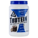 Nutriție corp Trutein Pulbere de proteine ridicate: 45% Whey, 45% Cazeină, 10% Ou Alb, Gluten-Free, Sodiu scăzut, Iarbă Fed Whey Pulbere Proteină, Gym Supliment & Breakfast Shake, Unt de arahide de ciocolată, 2lb