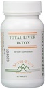 Nutri- West Total Ficat D- Tox - 60 comprimate, alb