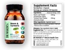 DR WAKDE lui Neem & Capsulele Turmeric 