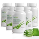 AloeCure Capsule organice Aloe Vera, 130.000 mg Inner Aloe Leaf Equivelant per Serving, Suport Sanatate si Digestive Comfort, Acid gastric Buffer, Supliment imunitar natural, Aloin gratuit, 60 capsule