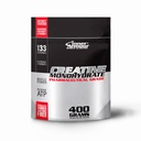 Micronized Creatin Monohidrat pulbere - Creșterea forței musculare și rezistenta - rapid dissolving, Flavor-Free, Vegan Fitness Supliment, Keto Friendly - 400 gr sau 133 Serviri