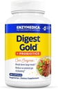 Enzymedica Digest Gold + Probiotice, 2-in-1 Formula pentru sanatate gutoasa, enzime digestive si culturi probiotice active, 180 Conte