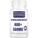 NAD lipozomal + Supliment 800mg cu TMG 300mg, Max Absorbție Actual NAD+ Supliment (nu un precursor pentru energie celulară, imbatranire sanatoasa si repararea musculare 60 capsule