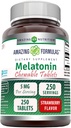 Formulare uimitoare Melatonina supliment masticabil 