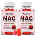 NAC Gummies pentru copii și adulți, N Acetil Cysteine 1000mg NAC Supliment pentru antioxidanți și suport imunitar, Lung & Ficat Sănătate, Raspberry Flavor 120 Conte