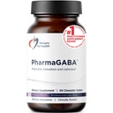 Design-uri pentru sănătate PharmaGABA Supliment masticabil - 200 mg Biodisponibile GABA Supliment pentru Stres, Mood, Imun Health & Sleep Support - Vegan, Gluten gratuit & non-GMO (60 comprimate)