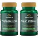 Swanson Vision Defense Antioxidant Vision Health Supplement Lutein Zeaxanthin Astaxanthin Broccoli Extract de Bilberry Extract 60 Softgels Sgels (2 ambalaj)