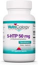 Nutricologie 5-HTP 50mg Supliment - Serotonină pentru bărbaţi şi femei, Sleep Support, L-5-Hidroxitriptofan, Pure, Capsule vegetariene - 150 Conte