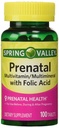 Valea Primăverii - Prenatal, Multivitamine, Multimineral, 100 comprimate cu acid folic