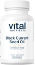 Nutrienti vitali - ulei negru de seminte cucurrant - Omega 6 Acid gras - contine acid gama linolenic (GLA) - Cartilaj, suport functie comun, si nerv - 100 Softgels per sticla