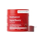 HumanN SuperBeets Root Powder - non-GMO Sfeclă verde Superfood - Nitric oxid suplimentar pentru sănătatea inimii, Circulație și suport de presiune a sângelui - negru cireșe, 30 Serviri
