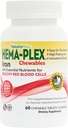 Naturas Plus Hema-Plex fier - 60 Mixed Berry Chewables - 85 mg Elemental Fier - Total sânge Sănătate - cu vitamina C & Bioflavonoizi - non-GMO, Vegan & Gluten gratuit - 20 Serviri