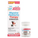 Migrane Migrane Headage Terapie - 100% Ingrediente naturale active - Soothes Throbbing, Presiunea, Sensibilitatea Luminii, Migrene - Tablete rapid dizolvare - 50ct