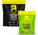 Ascent Whey 4 lb + Pudră de proteine vegetale 18 Serviri - Ciocolată