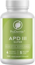 Kosher APD III Probiotic Supliment, Suportă Constipație ocazională, Diaree, Gaz și Blooting, 5 Miliarde CFU Întreținere 100 Capsule vegetariene