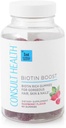 Consultați sănătate BIOTIN Boost Gummes pentru păr, piele și unghii - 10.000 mcg - Vegan vitamina B Supliment alimentar - Suporturi mai rapid parul si cresterea unghiilor - Aroma de zmeura - Morcov negru - 60 Conte