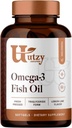 Utzy Naturals Omega-3 Ulei de pește 