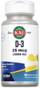 KAL Vitamina D-3 1000 UI 