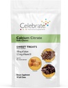 Sărbătoriţi vitaminele Bariatrice Citrat de calciu Chews moi cu vitamina D3, 500 mg, Citrat de calciu fără zahăr şi gluten gratuit pentru pacienţii bariatrici, Tratamente dulci, 90 Conte