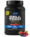MuscleTech Creatină Monohidrat pulbere Celula-Tech Creatină Post Workout Recovery Drink Muscle Builder pentru bărbați și femei musculare Clădire Suplimente Punch de fructe, 3 lbs (27 Serv)
