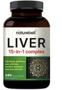 Complex 15-in-1 de ficat, 240 Capsule Veggie 