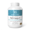 WomenSense by Natural Factors, RxOmega-3 Fish Oil, Supports a Healthy Heart and Joints with Primrose Oil, Omega-3 DHA and EPA, Gluten Free, 120 softgels (60 portii)
