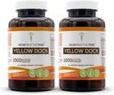 Secrete ale Tribului Yellow Dock 120 capsule (2 buc), 1000 mg, Yellow Dock (Rumex Crispus) Root uscat (2x120 capsule)