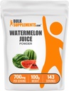 BulkSupplements.com Pepene verde Juice Powder - din fructe pepene verde, praf de fructe, supliment de hidratare - 700 mg per Serving, 100g (3.5 oz) (Pachet de 1)