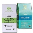 Secretele ceai- Fertilitate ceai pentru bărbaţi şi femei- USDA Organic- Delicious 40 Sachete biodegradabile