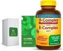 Super B-Complex cu C, 460 comprimate cu vitamine exclusive și minerale A la Z - Ghid de Ligth &Spring mai bine (2 elemente)