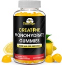 Creatine Gummy Supliment - Lemon arostat Creatina Monohidrat Pre workout Chews for Energy Boost, Creatine Supplement for Building Muscle and Force, Vegan, Non-GMO 90 Count