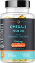 Omega-3 Ulei de peşte 1200mg 90 Capsule cu gel moale