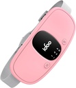Pad de încălzire iDOO pentru crampe de perioadă, elemente eligibile FSA, cadouri de Crăciun pentru femei fete, Pad portabil de încălzire, Cordless spate Pad de căldură Belly pentru Crampe menstruale de ajutorare, Cureaua de încălzire perioadă, roz