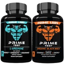 Prime Labs L Arginine (60 ct) + Capsule Maca negre organice (60 ct)