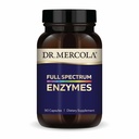 Dr. Mercola Full Spectrum Enzime - 22 Enzime diferite - Sprijină Digestive & Immune Health - ajută la digest Carbohidrats, grăsimi, proteine și fibre - non-GMO, gluten-free & Soy-Free - 90 capsule