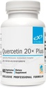 XYMOGEN Querbetin 20× Plus - Quercetin Suplimente - Complex zilnic cu vitamina C, N-Acetyl-L-Cysteine & Nettles - Formulat pentru suport respirator - Vegan & Gluten-Free (60 capsule)