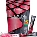 WELLNESS LABSRX Creatină pulbere monohidrat - 5000 mg, Aroma Punch de fructe - 60 Sachete - 300g
