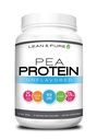 Lean & Pure Pea Proteine pulbere, Vegan, Carb scăzut, 25g de proteine, non OMG-uri, gluten gratuit, 27 Serviri, 843g