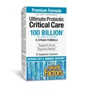 Factorii naturali Probiotic Ultimate Critical Care, Suportă Restaurare intestinală, 9 Strains, 100 Miliarde CFU