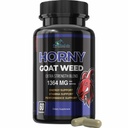 Horny Goat buruieni Extra Putere - cu Maca, L-Arginină, Ginseng - Boost Dorinţă, Performanţă, Rezistenţă, Energie, non-GMO Formula, 60 Capsule