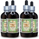 Regina Meadow (Eupatorium Purpureum) Glicerit, Extract lichid organic uscat de plante aromatice fără alcool (Brand Name: HerbalTerra, Proudly Made in USA) 4x4 fl.oz (4x120 ml)