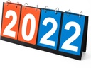Tabloul de bord al tabelului portabil Flipper, scorul Sporturilor Multiple Flip Scoreboard Keeper