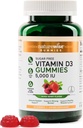 NatureWise Vitamina D3 5000 UI Gummies - Aroma de Berry amestecată fără zahăr - Vitamina D Gumiile pentru adulți, susține imunitatea, forța musculară și osoasă - Gelatină-Free, Non-GMO - 90 Gumies[45-Day Supply]