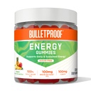Gume de energie tropicală antiglonț-glonț, 60 Conte, Supliment pentru energie zilnică și susținută cu 100mg CoQ10, valoare zilnică de B12, 100mg ulei de creier Octane