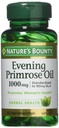 Nature's Bounty Evening Primrose Oil, 1000mg, 180 Softgels (3 X 60 Bottles)