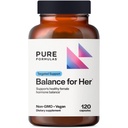 PureFormulas echilibru pentru ea - Hormon echilibru pentru femei - DIM, negru Cohosh, calciu D-Glucarate, EGCg extract de ceai verde & Chaste Tree Supliment pentru susţinerea mood & estrogen metabolice -120 capsule